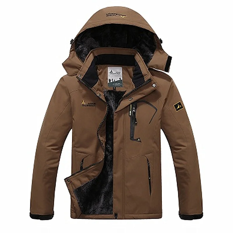 Winter Jacket Men Outdoor Thick Fleece Thermal Coat Waterproof Hiking Jacket Camping Mountain Climbing Parka Plus Size
Winter Jacket Men Outdoor Thick Fleece Thermal Coat Waterproof Hiking Jacket Camping Mountain Climbing Parka Plus Size