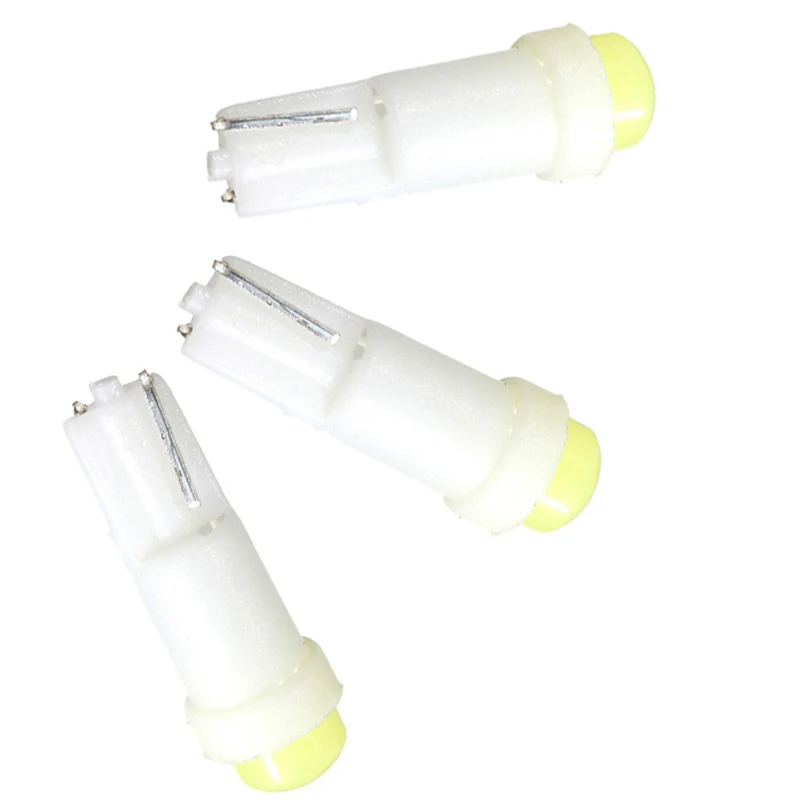 30 шт. T5 74 86 Cob 1 светодиодная лента smd керамическая для приборной панели датчик