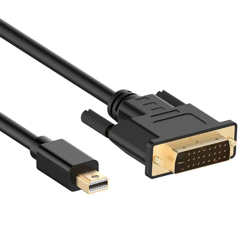 Mini DisplayPort to DVI Cable Easy Plug Remove Conversion Adapter Cable Support HD Resolution Compatible with Thunderbolt Port
Mini DisplayPort to DVI Cable Easy Plug Remove Conversion Adapter Cable Support HD Resolution Compatible with Thunderbolt Port