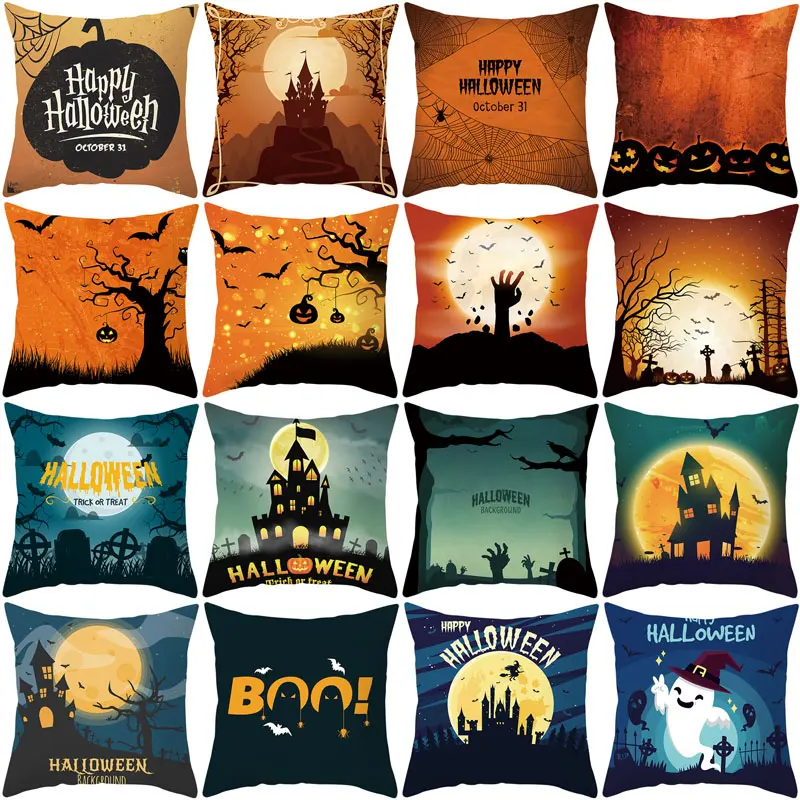 Halloween Pillow Case Cover Trick or Treat Creative Decorative Pillowcase Halloween Demon Bat Printing Throw Pillow Case Cover
Halloween Pillow Case Cover Trick or Treat Creative Decorative Pillowcase Halloween Demon Bat Printing Throw Pillow Case Cover