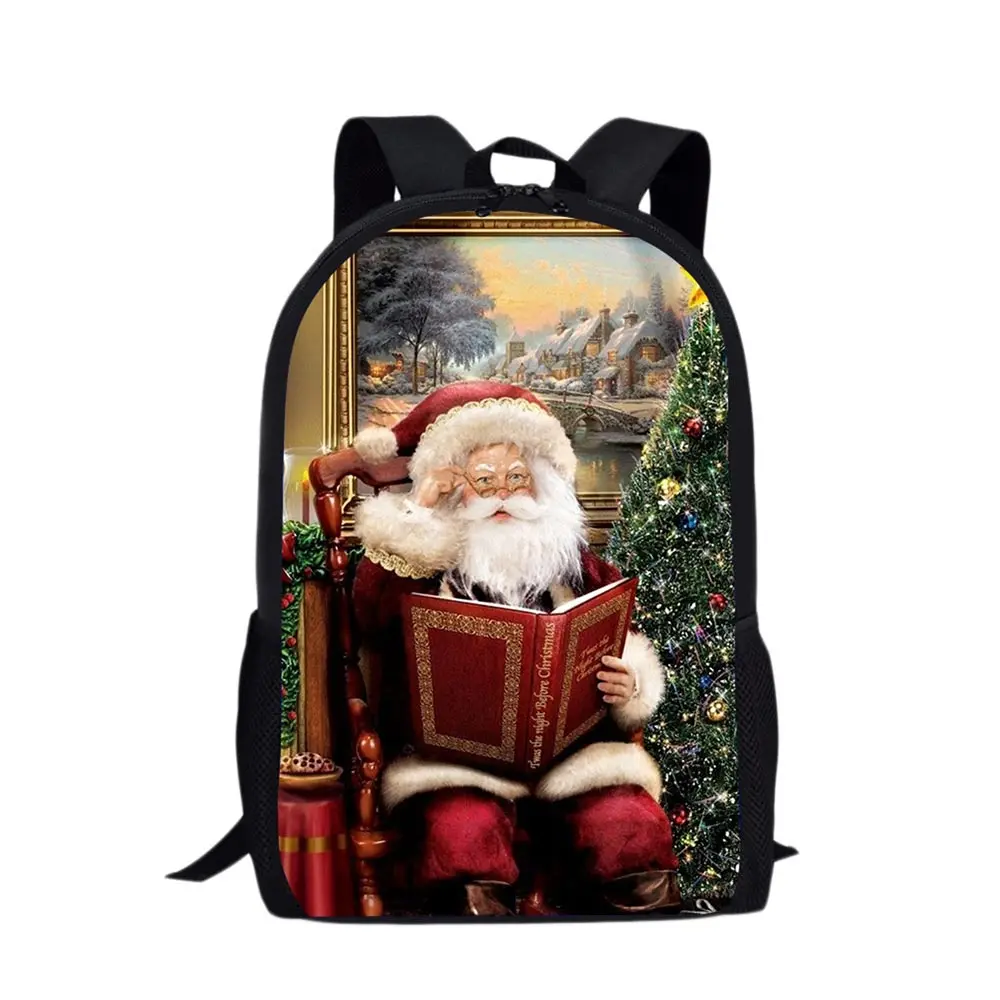 3D Merry Christmas Print School Backpack Teenagers Boys Cute Book Bag Kids School Bags Backpack Camping Mochila Escolar Bagpack
3D Merry Christmas Print School Backpack Teenagers Boys Cute Book Bag Kids School Bags Backpack Camping Mochila Escolar Bagpack