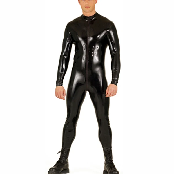 0.4MM Latex Catsuit Classical Bodysuit Latex With Sock For Men Black Latex Costumes
0.4MM Latex Catsuit Classical Bodysuit Latex With Sock For Men Black Latex Costumes