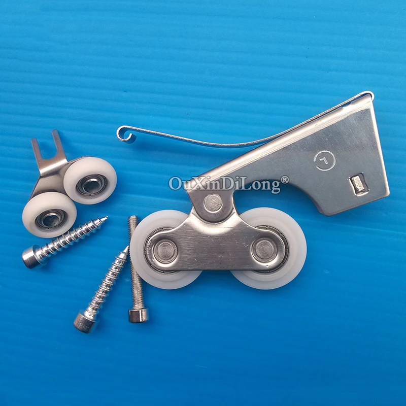 Brand New 10PCS Stainless Steel Sliding Door Roller Wheel Runners For Wardrobe Cupboard Cabinet Kitchen Door Smoothly & Mute
Brand New 10PCS Stainless Steel Sliding Door Roller Wheel Runners For Wardrobe Cupboard Cabinet Kitchen Door Smoothly & Mute