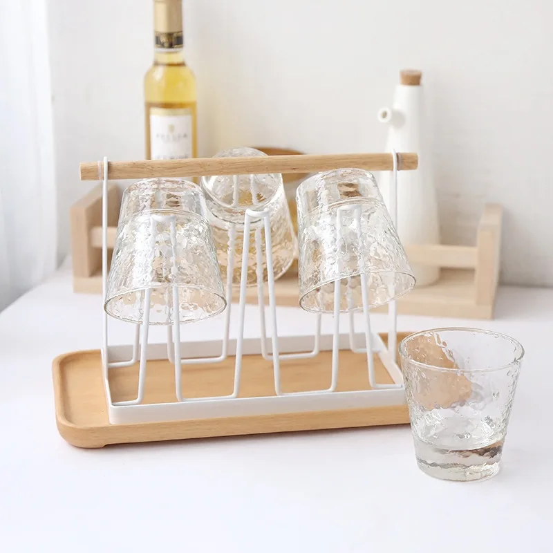 CuteLife White Nordic Iron Cup Kitchen Storage Rack Wooden Handle Cup Glass Drain Rack Household Cup Hanging Storage Rack Decor
CuteLife White Nordic Iron Cup Kitchen Storage Rack Wooden Handle Cup Glass Drain Rack Household Cup Hanging Storage Rack Decor