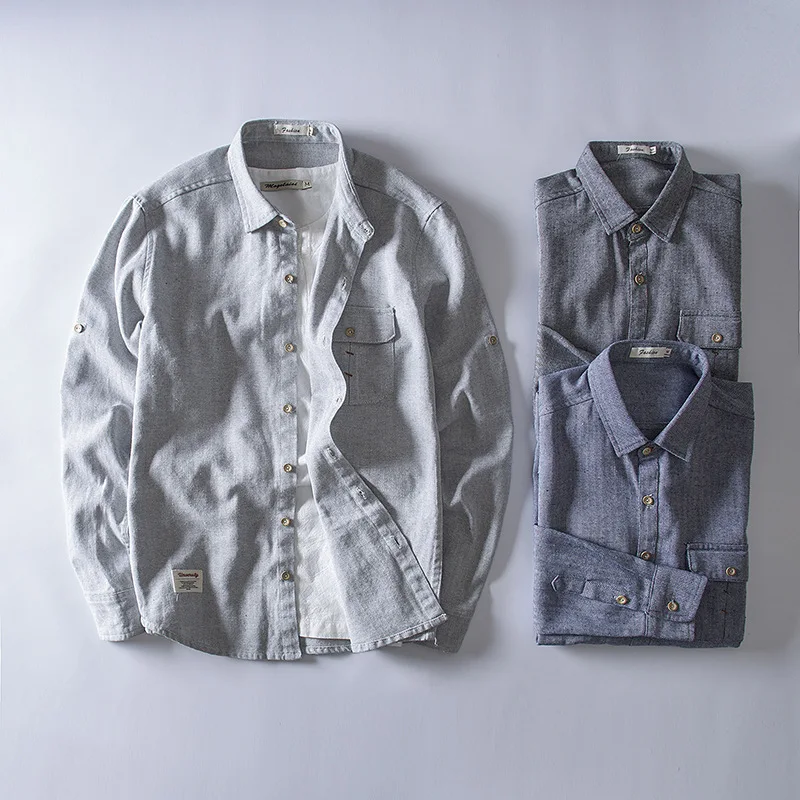 New Fashion Summer Striped Shirt Men Turn-down Collar Cotton Linen Full Sleeve Shirt Slim Male Casual Linen Tops
New Fashion Summer Striped Shirt Men Turn-down Collar Cotton Linen Full Sleeve Shirt Slim Male Casual Linen Tops