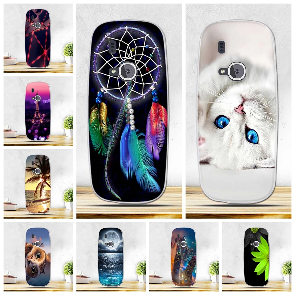 Чехол для Nokia 3310 2017 чехол из мягкого силикона ТПУ Nokia3310 мобильный телефон защита