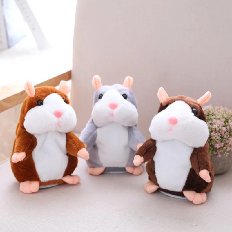 Talking hamster Kid toys Plush 15 cm Sweet Speak Sound Recording Repeat Plush kawaii hamster animal Toys
Talking hamster Kid toys Plush 15 cm Sweet Speak Sound Recording Repeat Plush kawaii hamster animal Toys