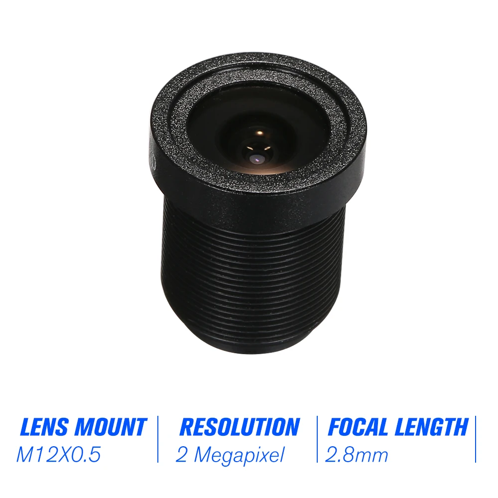 1080P CCTV Security Camera Lens 2.8mm M12 Aperture F1.8 1/2.7" Image Format 2.0 Megpaixel Surveillance Camera Lens
1080P CCTV Security Camera Lens 2.8mm M12 Aperture F1.8 1/2.7" Image Format 2.0 Megpaixel Surveillance Camera Lens