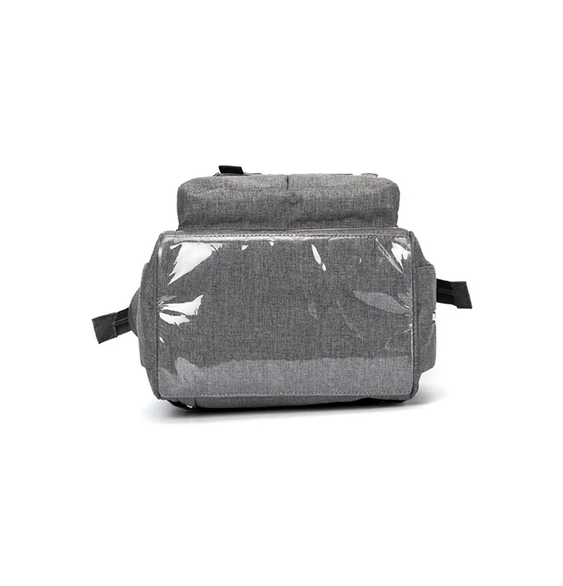 Новинка 2019 рюкзак на плечо с карманами и принтом однотонная сумка для матери