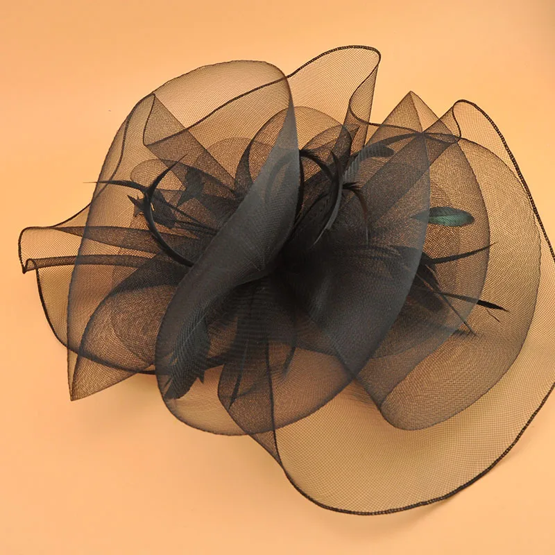 Women Wedding Hat Headwear Flower Black Bridal Party Gifts Hair With Comb Bridal Hats and Fascinators Girls Wedding Accessories
Women Wedding Hat Headwear Flower Black Bridal Party Gifts Hair With Comb Bridal Hats and Fascinators Girls Wedding Accessories