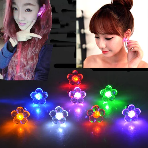 Event & Party Supplies Petals Design Flash Led Earrings Stainless Steel Blinking Earrings Studs For Nighclub/party/girls 10pcs
Event & Party Supplies Petals Design Flash Led Earrings Stainless Steel Blinking Earrings Studs For Nighclub/party/girls 10pcs