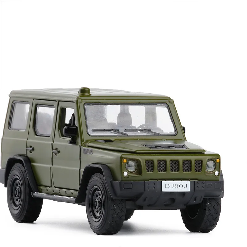 Simulation 1:32 BJ80 off-road zinc alloy model,military sound and light pull back 5 open door SUV metal model,free shipping
Simulation 1:32 BJ80 off-road zinc alloy model,military sound and light pull back 5 open door SUV metal model,free shipping