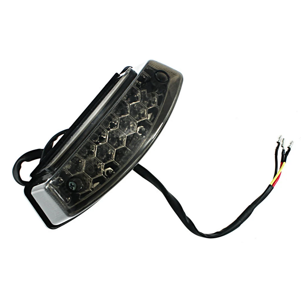 Motorcycle ATV Dirt Bike 21-LED Brake Stop Running Tail Light Universal 12V High Quality Brake Light
Motorcycle ATV Dirt Bike 21-LED Brake Stop Running Tail Light Universal 12V High Quality Brake Light