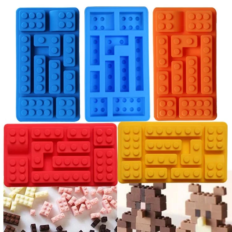 Blocks Mini Figure Robot Ice Cube Tray Mold Chocolate Cake Jelly ice cream Silicone Mold Fondant Moulds hot sale
Blocks Mini Figure Robot Ice Cube Tray Mold Chocolate Cake Jelly ice cream Silicone Mold Fondant Moulds hot sale
