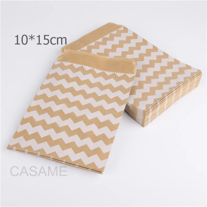 100PCS 15CM*10CM Chevron diy kraft Paper Popcorn bag Food Safe Favor Paper birthday bags Designs of Party craft Paper Bags
100PCS 15CM*10CM Chevron diy kraft Paper Popcorn bag Food Safe Favor Paper birthday bags Designs of Party craft Paper Bags