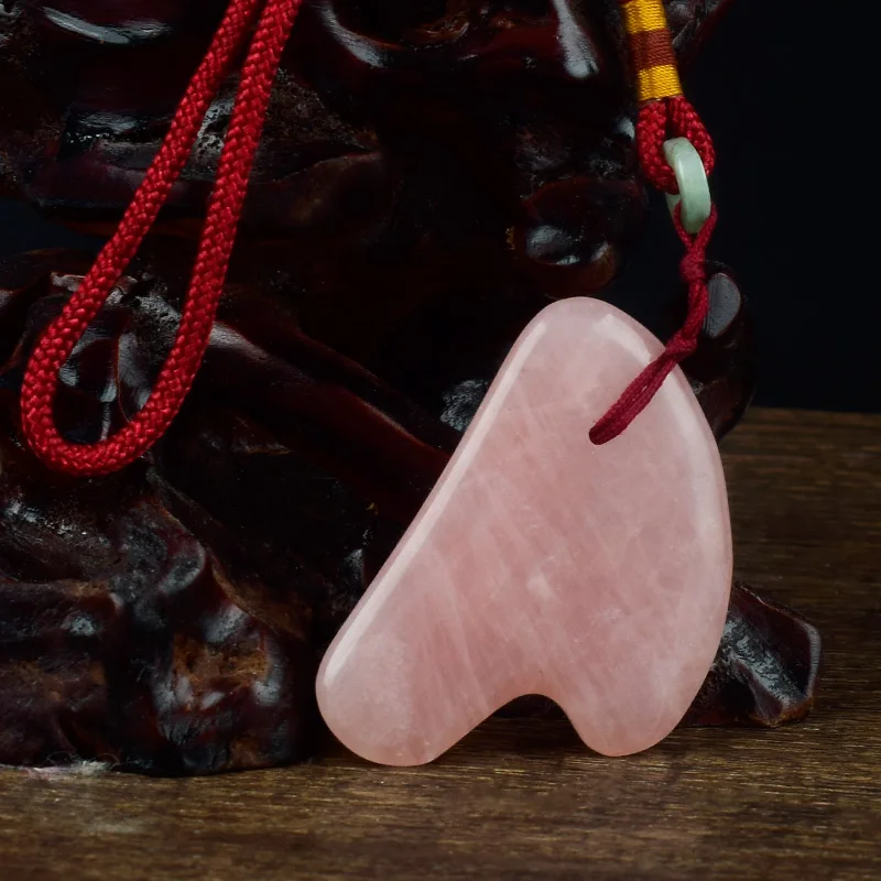 Drilled Gua Sha Scraper Rose Quartz Facial Jade Massage Tools Point Foot Acupress Face Lift Spa Massager Beauty Skin Health Care
Drilled Gua Sha Scraper Rose Quartz Facial Jade Massage Tools Point Foot Acupress Face Lift Spa Massager Beauty Skin Health Care