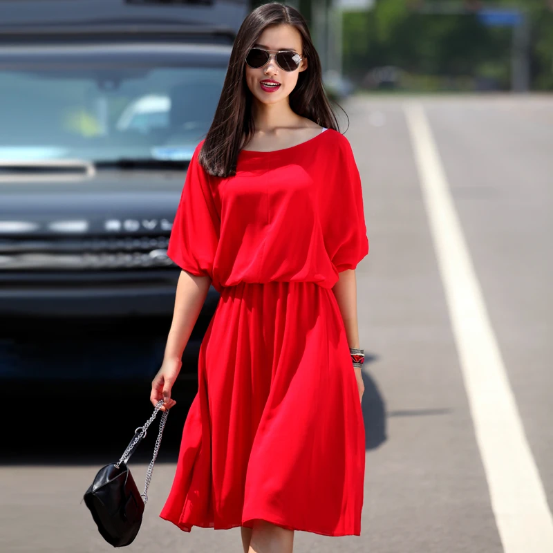 Customize Made Women Summer Fashion Plus Size 3XS-10XL O Neck Batwing Sleeves High Waisted Casual Loose A Line Chiffon Dress
Customize Made Women Summer Fashion Plus Size 3XS-10XL O Neck Batwing Sleeves High Waisted Casual Loose A Line Chiffon Dress