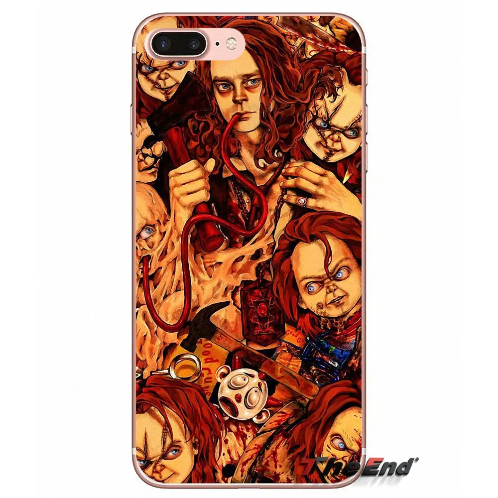 Кукла Чаки для Huawei Honor 7X V10 6C V9 6A Play 9 Mate 10 Pro Y7 Y5 P8 P10 Lite Plus GR5 2017 аксессуары чехлы