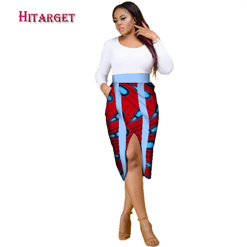 2018 Summer African Woman Clothing Splice Step Skirts Bazin Wax Print Plus Size Cotton Skirts Dashiki African Clothes WY2943
2018 Summer African Woman Clothing Splice Step Skirts Bazin Wax Print Plus Size Cotton Skirts Dashiki African Clothes WY2943