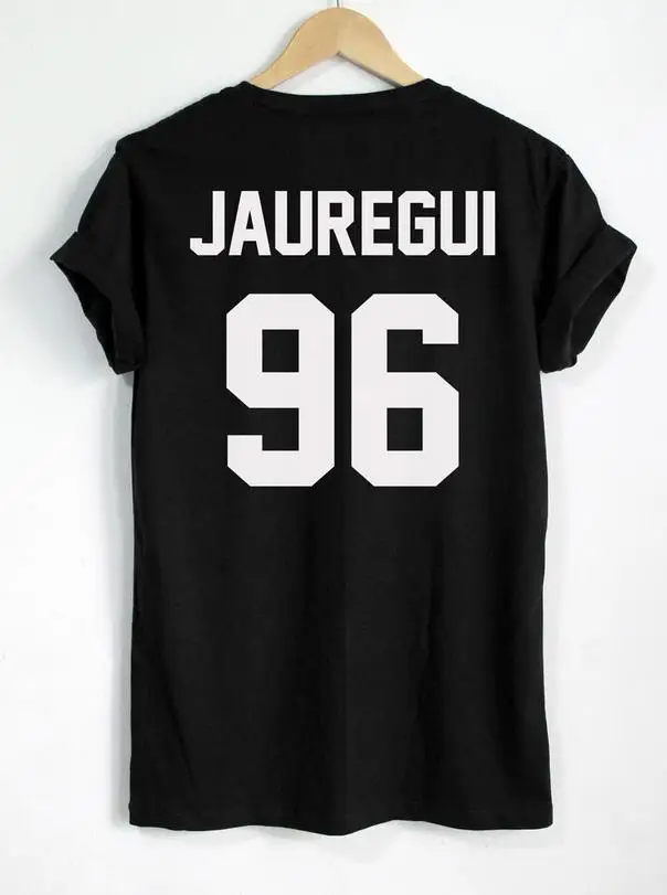 JAUREGUI 96 Back letters print Women tshirts Cotton Casual Funny T Shirt For Lady Top Tee Hipster black white gray Z-291
JAUREGUI 96 Back letters print Women tshirts Cotton Casual Funny T Shirt For Lady Top Tee Hipster black white gray Z-291