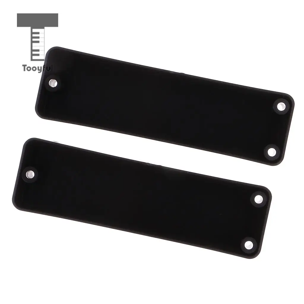 Tooyful 2 Pcs 3 Screw Hole Sealed Closed Pickup Covers Case for Electric Bass Guitar Parts Accessory
Tooyful 2 Pcs 3 Screw Hole Sealed Closed Pickup Covers Case for Electric Bass Guitar Parts Accessory
