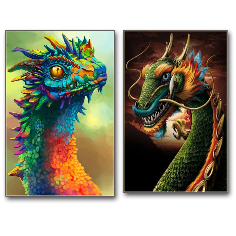 Full Square/Round 5D DIY Diamond Painting Color Dragon Head Full Diamond Embroidery Square Rhinestones Mosaic Kit Home Decor
Full Square/Round 5D DIY Diamond Painting Color Dragon Head Full Diamond Embroidery Square Rhinestones Mosaic Kit Home Decor