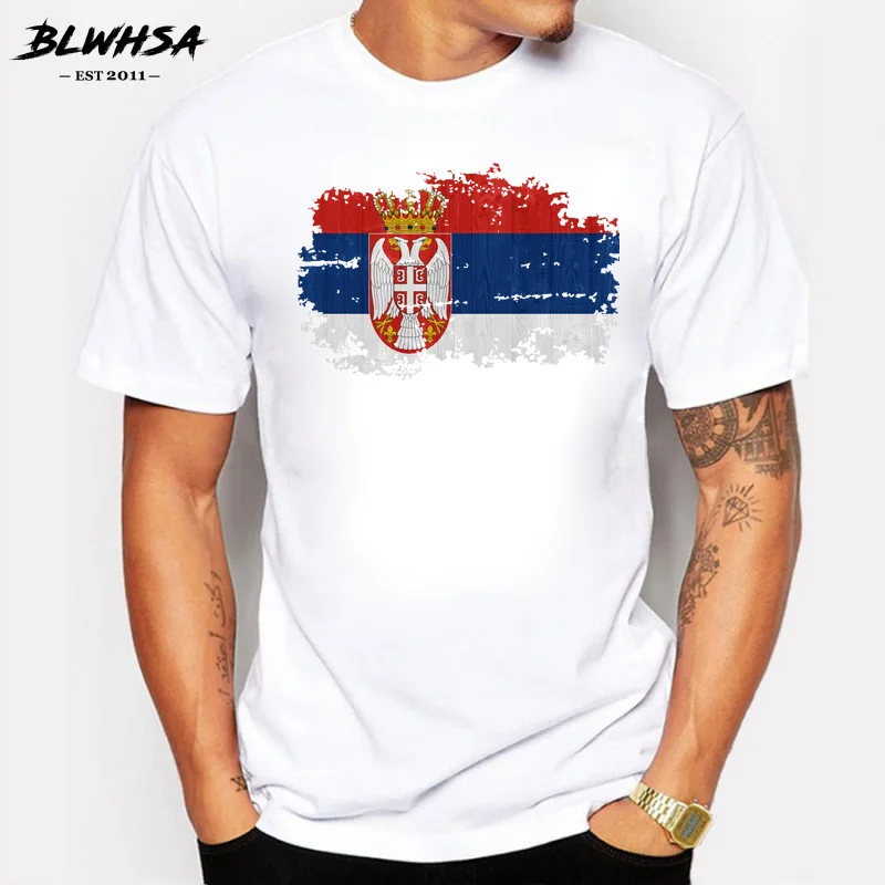 Футболка BLWHSA мужская с коротким рукавом, стиль Сербии, Ностальгический стиль, хлопковая Футболка с круглым вырезом, топы для фитнеса, лето
Футболка BLWHSA мужская с коротким рукавом, стиль Сербии, Ностальгический стиль, хлопковая Футболка с круглым вырезом, топы для фитнеса, лето