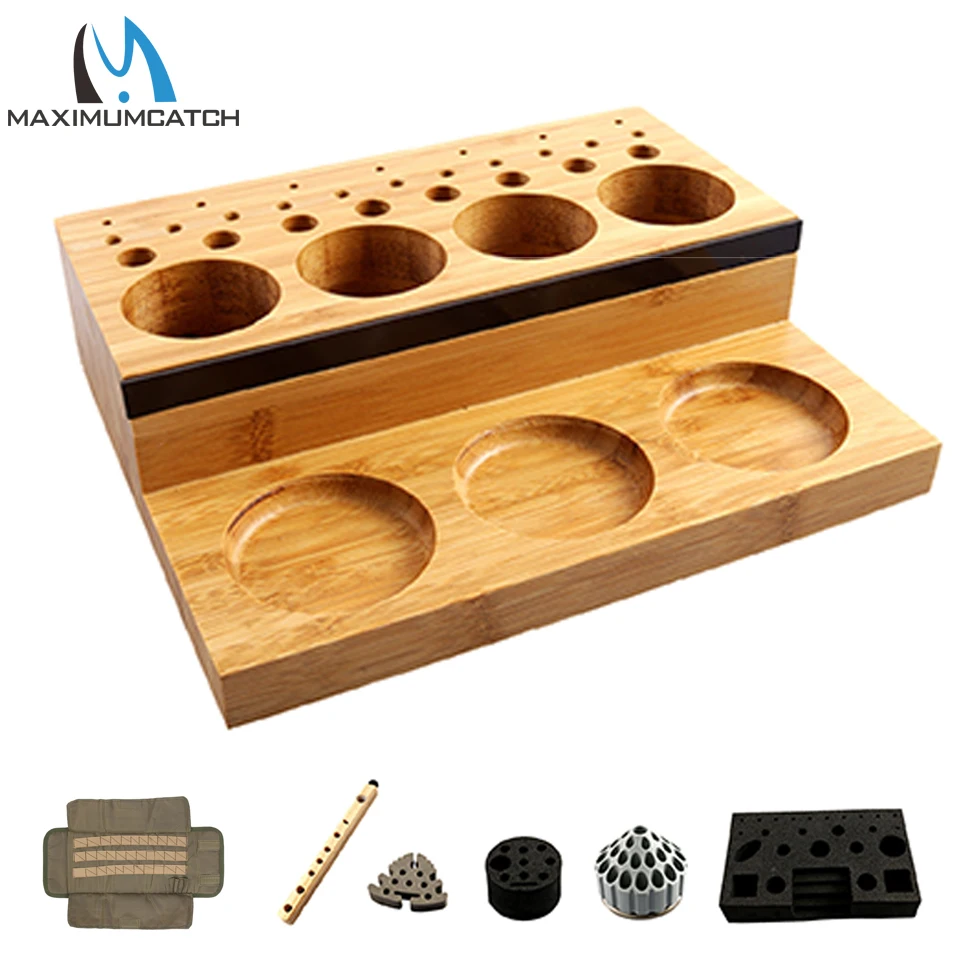 Maximumcatch Fly Tying Tool Station EVA Foam/Plastic/Wood Tools Organizer With Tying Tools Combo
Maximumcatch Fly Tying Tool Station EVA Foam/Plastic/Wood Tools Organizer With Tying Tools Combo