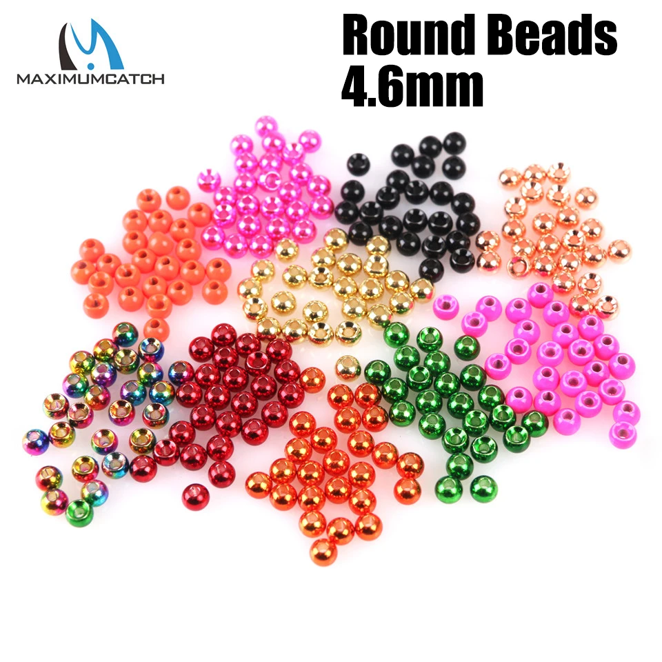 Maximumcatch Nymph Fly Tying Beads 25 Pieces 4.6 MM Tungsten Fly Ball Beads Fly Tying Material
Maximumcatch Nymph Fly Tying Beads 25 Pieces 4.6 MM Tungsten Fly Ball Beads Fly Tying Material