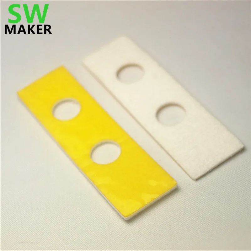 10pcs 3D printer spare parts MK10 heater block Ceramic Insulation Tape high temperature resistant cotton heat insulation tape
10pcs 3D printer spare parts MK10 heater block Ceramic Insulation Tape high temperature resistant cotton heat insulation tape