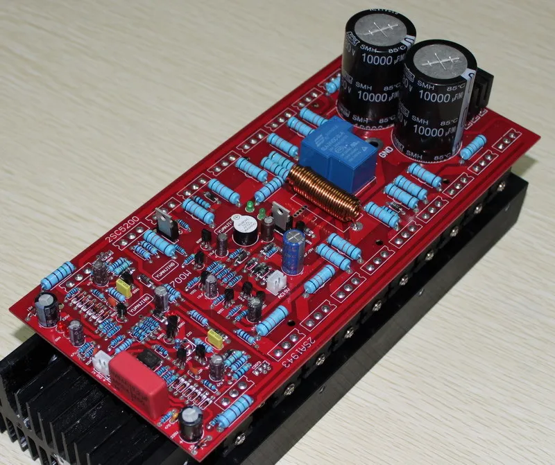 700W YJ0002 A1943 / C5200 class A power amplifier board (without radiators)/DIY amp board 260x118MM
700W YJ0002 A1943 / C5200 class A power amplifier board (without radiators)/DIY amp board 260x118MM
