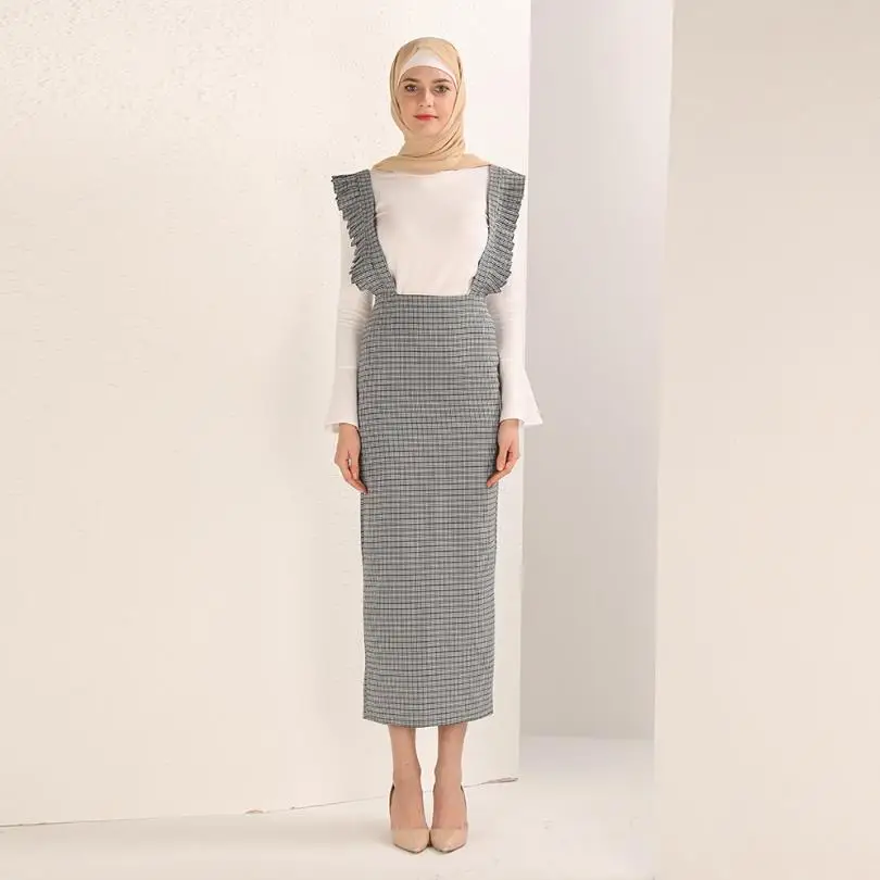 Fashion Women's Belt Skirt Overalls Dress Muslim Bottoms Long Pencil Skirt Ramadan Party Worship Service Islamic Clothing wq1532
Fashion Women's Belt Skirt Overalls Dress Muslim Bottoms Long Pencil Skirt Ramadan Party Worship Service Islamic Clothing wq1532