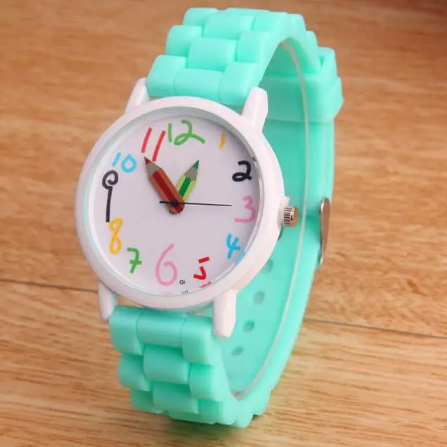 Women Watches 2023 New Top Pencil Children Cartoon Watch Kids Geneva Casual Quartz Watch Women Silicone Watches Relogio Feminino
Women Watches 2023 New Top Pencil Children Cartoon Watch Kids Geneva Casual Quartz Watch Women Silicone Watches Relogio Feminino
