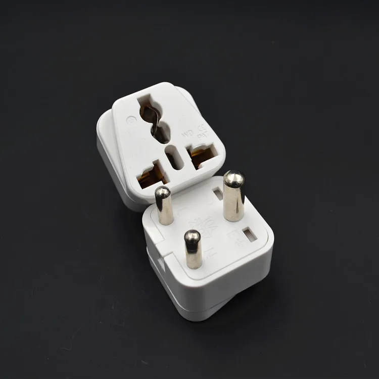10pcs/lot Universal White S. Africa Converter AU UK US EU To Small South Africa Plug AC Power Outlet Adapter Converter Socket
10pcs/lot Universal White S. Africa Converter AU UK US EU To Small South Africa Plug AC Power Outlet Adapter Converter Socket