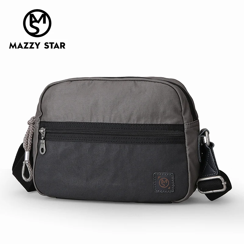 Mazzy Star Summer Black Single Shoulder Bags for Men Water Repellent Canvas Crossbody bags Male Chest Bag MS_817
Mazzy Star Summer Black Single Shoulder Bags for Men Water Repellent Canvas Crossbody bags Male Chest Bag MS_817