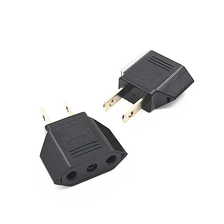 10pcs/lot Black EU to US AC Power Plug Travel Converter Adapter Electrical Plugs Adaptors Top Quality
10pcs/lot Black EU to US AC Power Plug Travel Converter Adapter Electrical Plugs Adaptors Top Quality