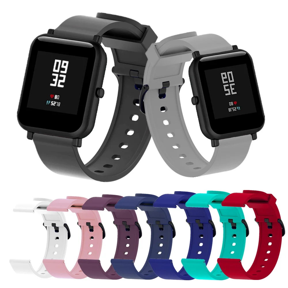 For Xiaomi Amazfit Bip Strap Watch Band For Garmin Vivoactive3/Vivomove HR 20mm Silicone Wrist Straps Replacement Bands Bracelet
For Xiaomi Amazfit Bip Strap Watch Band For Garmin Vivoactive3/Vivomove HR 20mm Silicone Wrist Straps Replacement Bands Bracelet