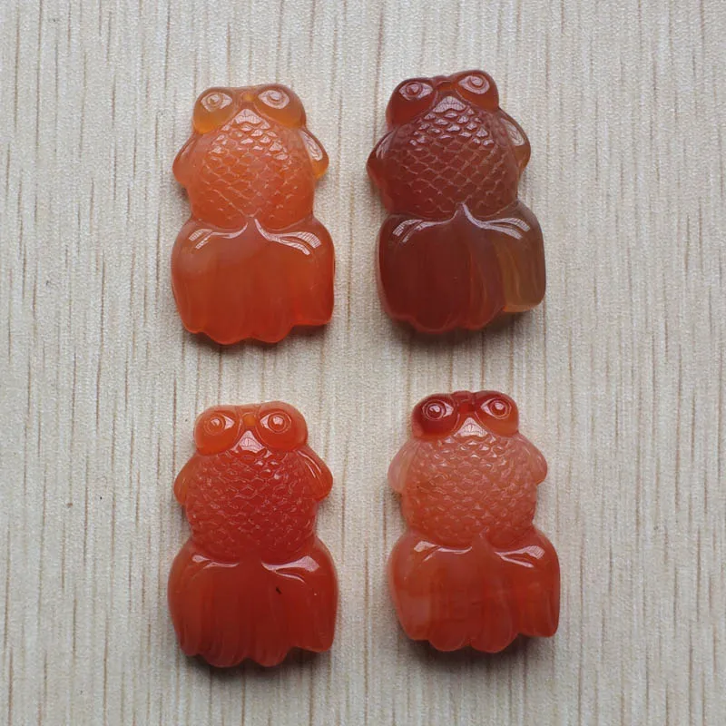 2018 Fashion high quality natural red onyx carved goldfish charms Pendants for diy jewelry making 4pcs/lot Wholesale Free
2018 Fashion high quality natural red onyx carved goldfish charms Pendants for diy jewelry making 4pcs/lot Wholesale Free