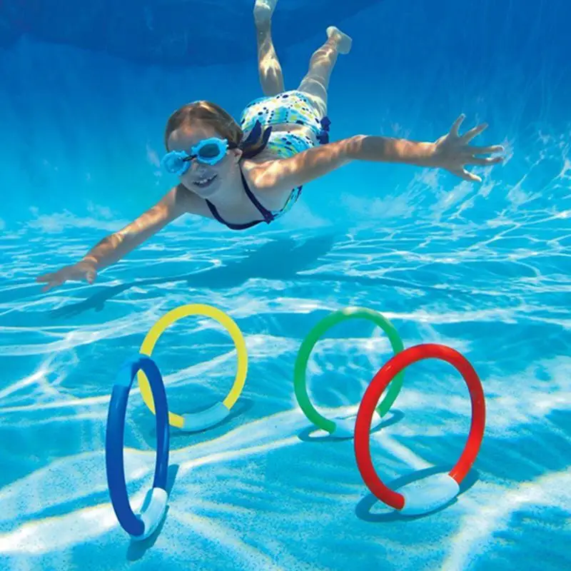 4 Pcs/Pack Child Kid Diving Ring Water Toys Underwater Swimming Pool Accessories Diving Buoys Loaded Throwing Toys Hot Sale #15
4 Pcs/Pack Child Kid Diving Ring Water Toys Underwater Swimming Pool Accessories Diving Buoys Loaded Throwing Toys Hot Sale #15