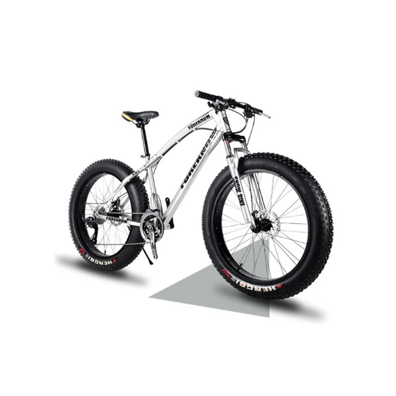 

26 Inch 7/21/27speed Cross-country Mountain Bike Aluminum Frame Snow Beach 4.0 Oversized Bicycle Tire Dirt Bikes for Men & Women