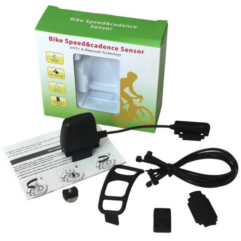 ANT+ Bluetooth 4.0 Waterproof Wireless Speed Cadence Sensor for Bike Bicycle Speedometer Computer for iPhone Samsung Smart Phone
ANT+ Bluetooth 4.0 Waterproof Wireless Speed Cadence Sensor for Bike Bicycle Speedometer Computer for iPhone Samsung Smart Phone