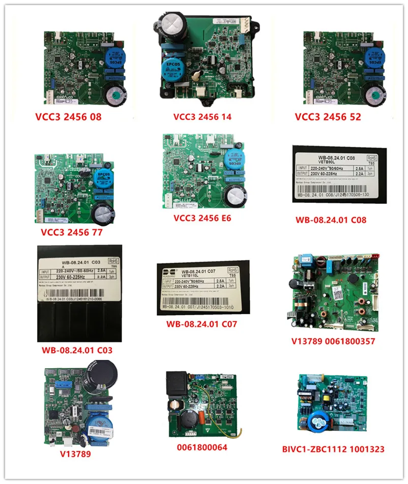 VCC3 2456 08/14/52/77/E6/L8/78 | WB-08.24.01 C08 C03 C037 V13789 0061800357 0061800064 BIVC1-ZBC1112 1001323 Work Бытовая техника
