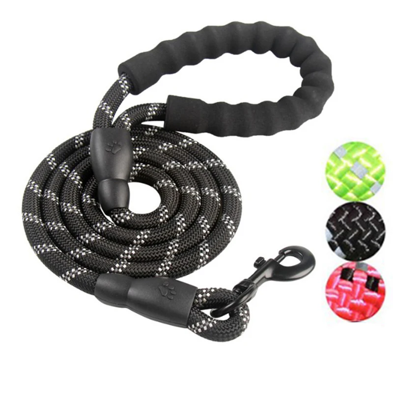 Large Dog Reflective Rope Durable Large Dog Leash Walking Big Dog Collar Strengthen Traction Harness Round Nylon Medium Dog Lead
Large Dog Reflective Rope Durable Large Dog Leash Walking Big Dog Collar Strengthen Traction Harness Round Nylon Medium Dog Lead