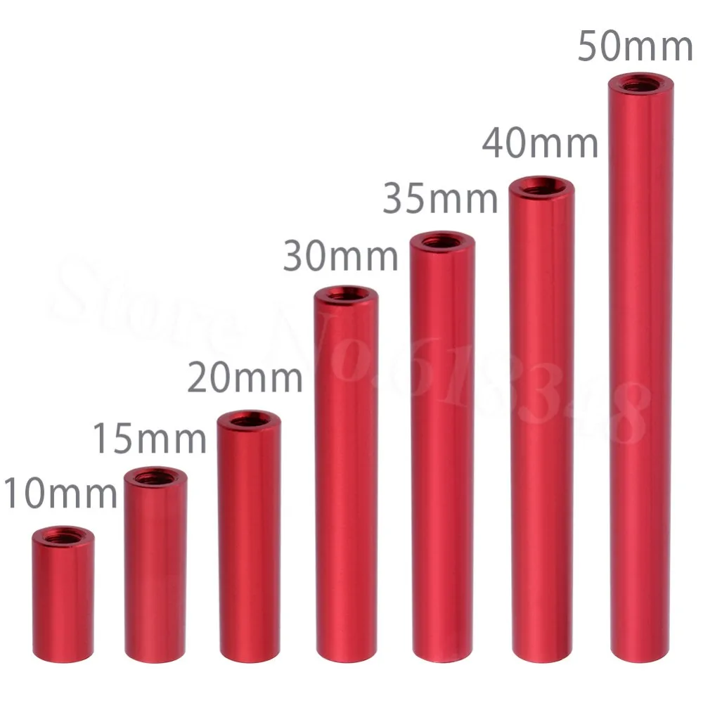 10PCS Aluminum Standoff Spacer M3x10mm 15mm 20mm 30mm 35mm 40mm 50mm Round Column For RC Multirotors Quadcopter Drone Parts DIY
10PCS Aluminum Standoff Spacer M3x10mm 15mm 20mm 30mm 35mm 40mm 50mm Round Column For RC Multirotors Quadcopter Drone Parts DIY