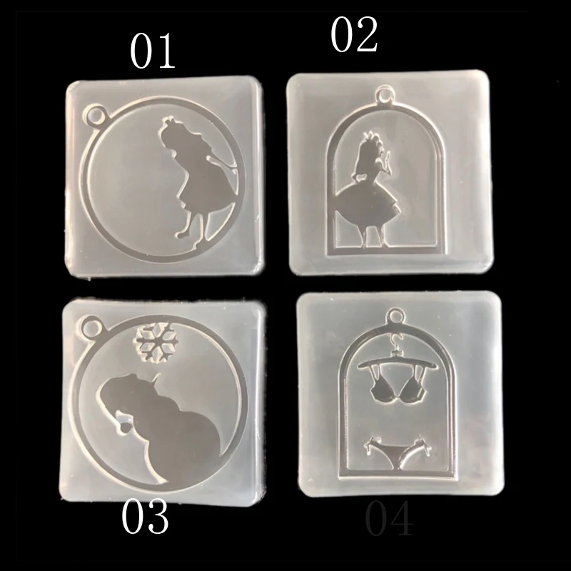 Silicone Mold for jewelry frame Mirror DIY Epoxy Mould UV Rubber Border Acrylic Hole Alice Snowman Free Punch Epoxy Pendant
Silicone Mold for jewelry frame Mirror DIY Epoxy Mould UV Rubber Border Acrylic Hole Alice Snowman Free Punch Epoxy Pendant
