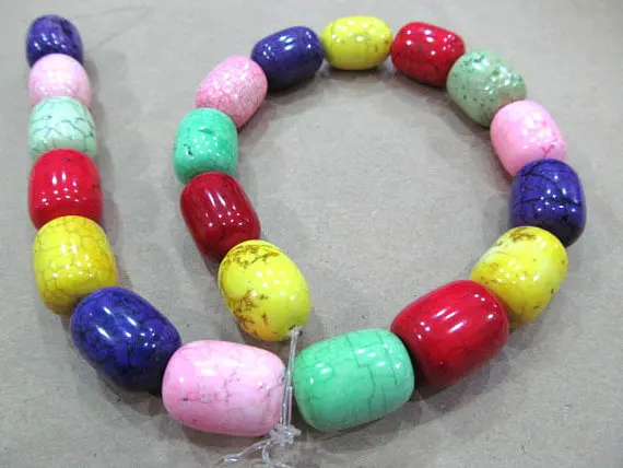 FREE SHIP-- turquoise beads barrel yellow mixed jewelry beads 10x14mm ---5strands 16inch/per strand
FREE SHIP-- turquoise beads barrel yellow mixed jewelry beads 10x14mm ---5strands 16inch/per strand