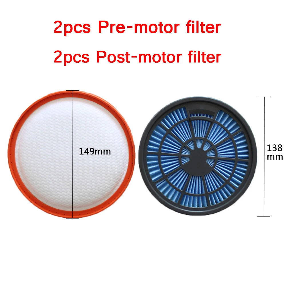 Hepa Filter for Vax 95 2*Pre-motor Filter and 2*Post-motor Filter for Vax 95 Vacuum Cleaner Accessories Replacement Filters Part
Hepa Filter for Vax 95 2*Pre-motor Filter and 2*Post-motor Filter for Vax 95 Vacuum Cleaner Accessories Replacement Filters Part