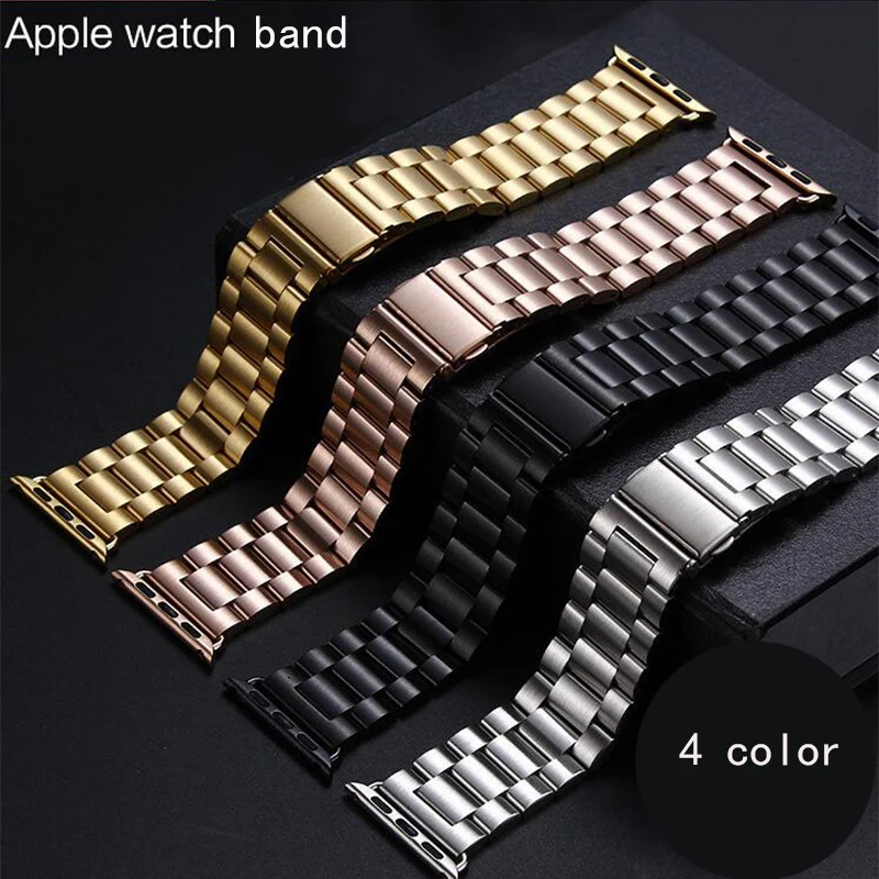 Luxury Stainless Steel Strap for Apple watch band 42mm/38mm/44mm/40 link bracelet Watchband for iWatch 4/3/2/1 metal wrist belt
Luxury Stainless Steel Strap for Apple watch band 42mm/38mm/44mm/40 link bracelet Watchband for iWatch 4/3/2/1 metal wrist belt