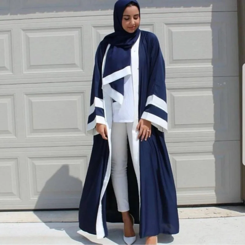 2019 new Casual Muslim Abaya Striped Dress Scarf Cardigan Long Robes Kimono Ramadan Middle East Thobe Service Islamic Clothing
2019 new Casual Muslim Abaya Striped Dress Scarf Cardigan Long Robes Kimono Ramadan Middle East Thobe Service Islamic Clothing