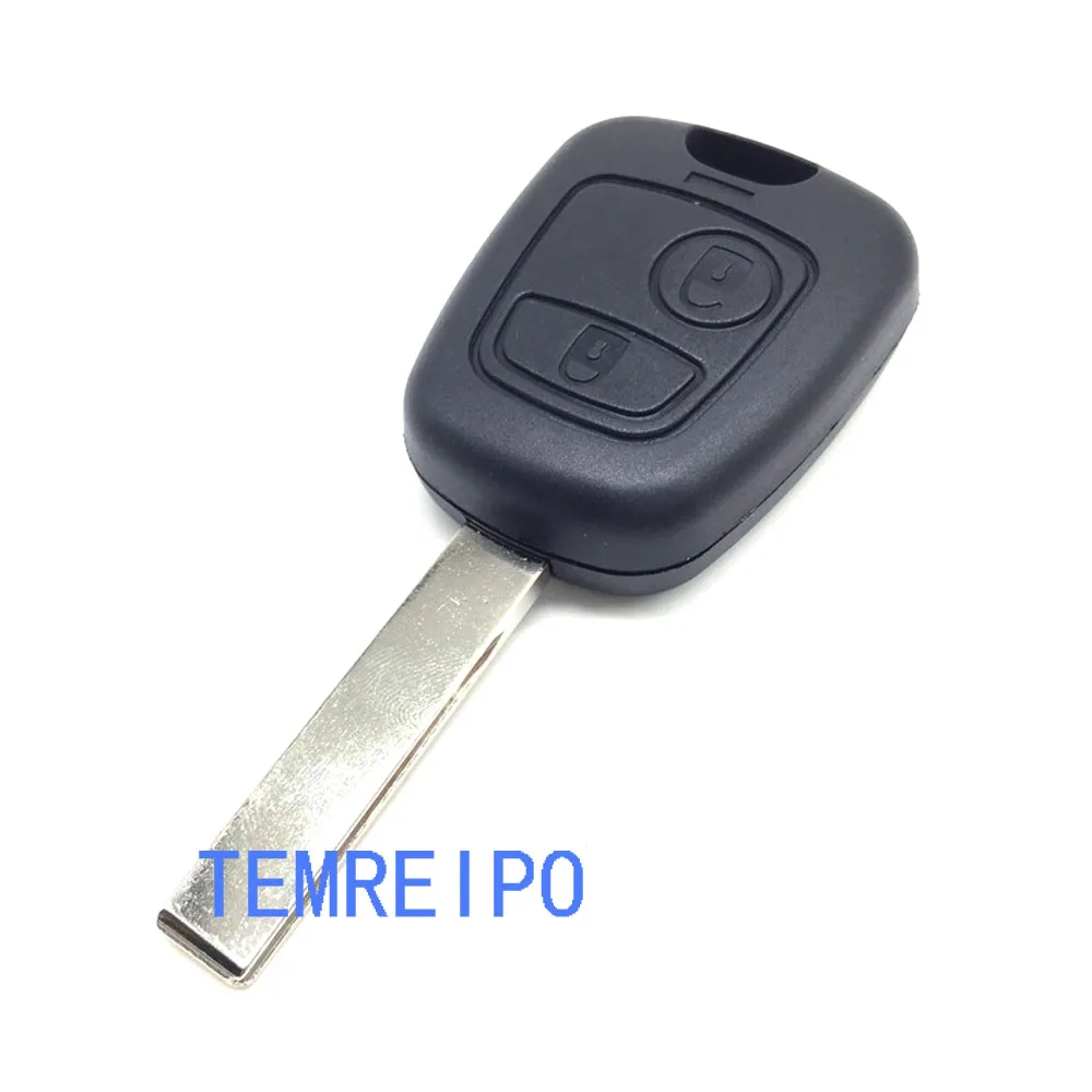 Uncut Blade FOB Remote Key Case Shell Holder key cover Replacement for Peugeot 2 Button 307 107 207 407 Blade with Groove
Uncut Blade FOB Remote Key Case Shell Holder key cover Replacement for Peugeot 2 Button 307 107 207 407 Blade with Groove